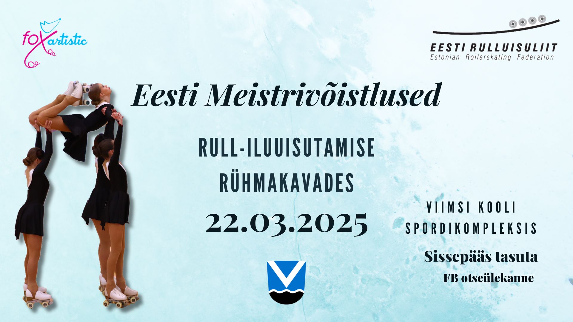 Eesti meistrivõistlused rull-iluuisutamise rühmkavades!